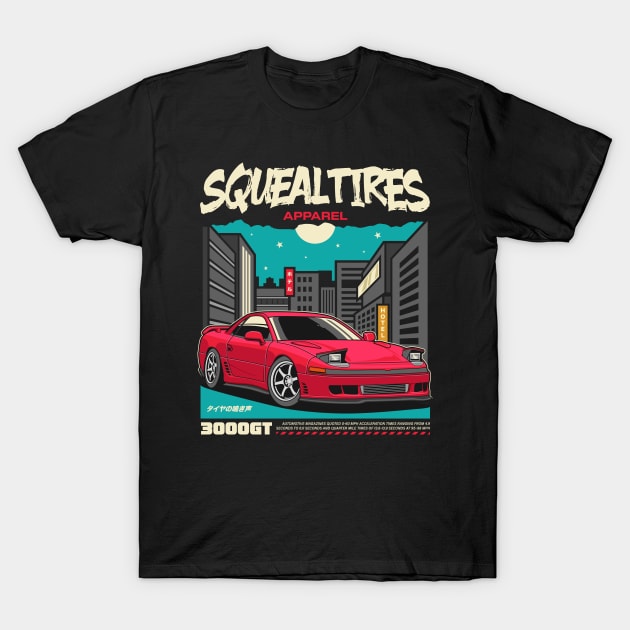 3000GT GTO JDM T-Shirt by squealtires